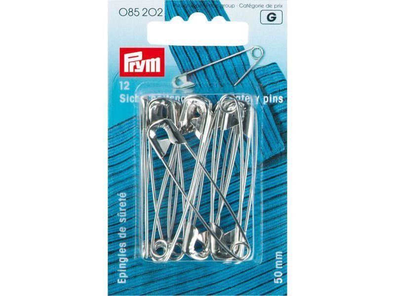 Prym Sicherheitsnadel Stahl, gehärtet