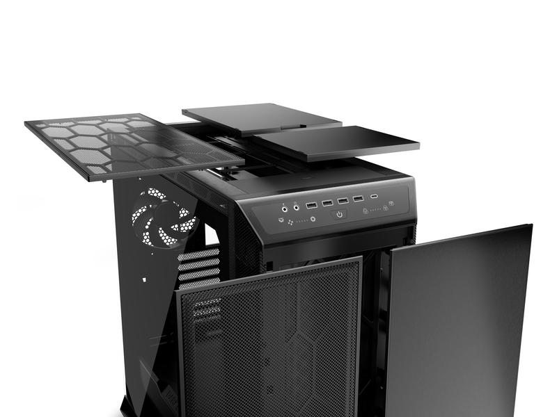 be quiet! PC-Gehäuse Dark Base Pro 901 Schwarz PC-Gehäuse mit Sichtfenster