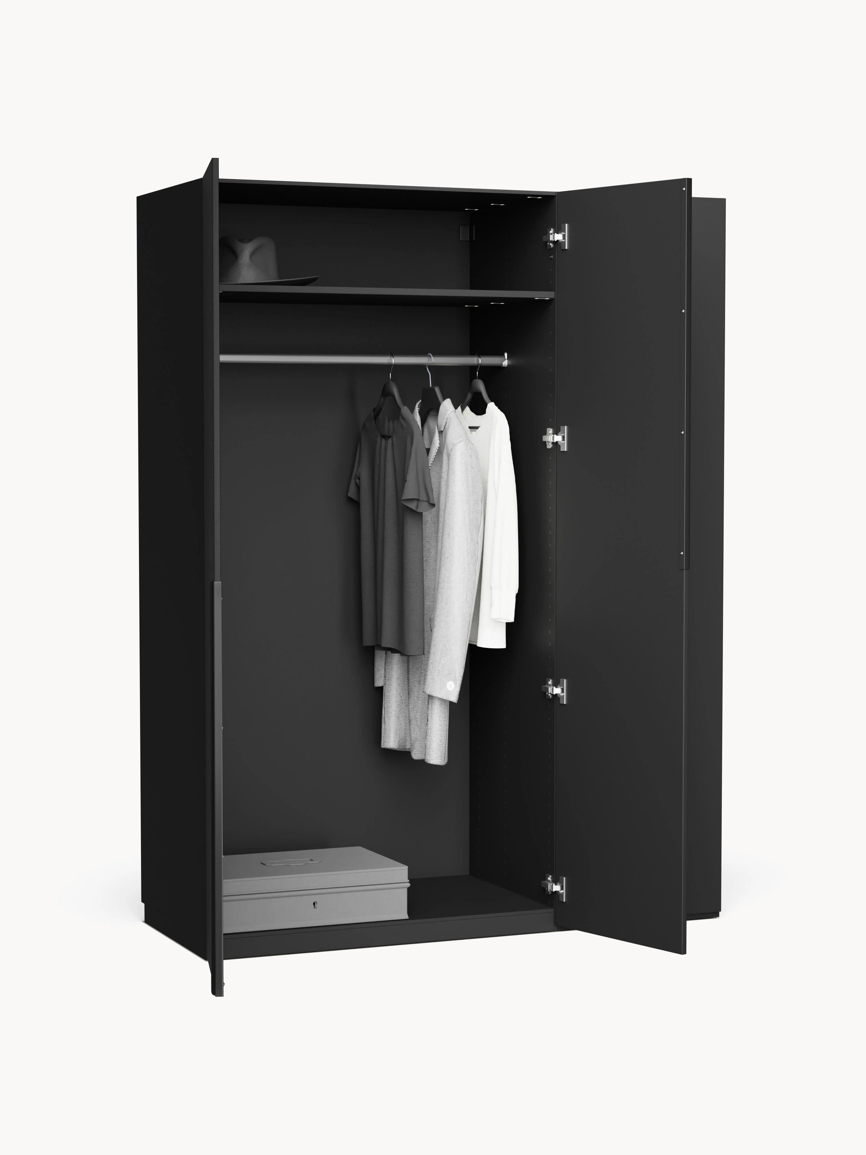 Modulaire draaideurkast Leon, 150 cm breed, diverse varianten