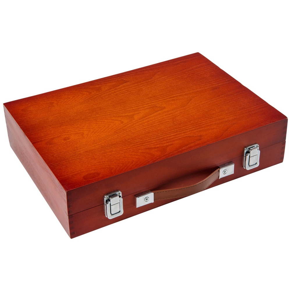 175-teiliges Kunstset in einer Holzbox