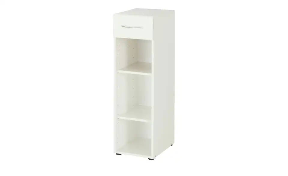 Regal Multischrank-System 30 cm 98 cm Weiß