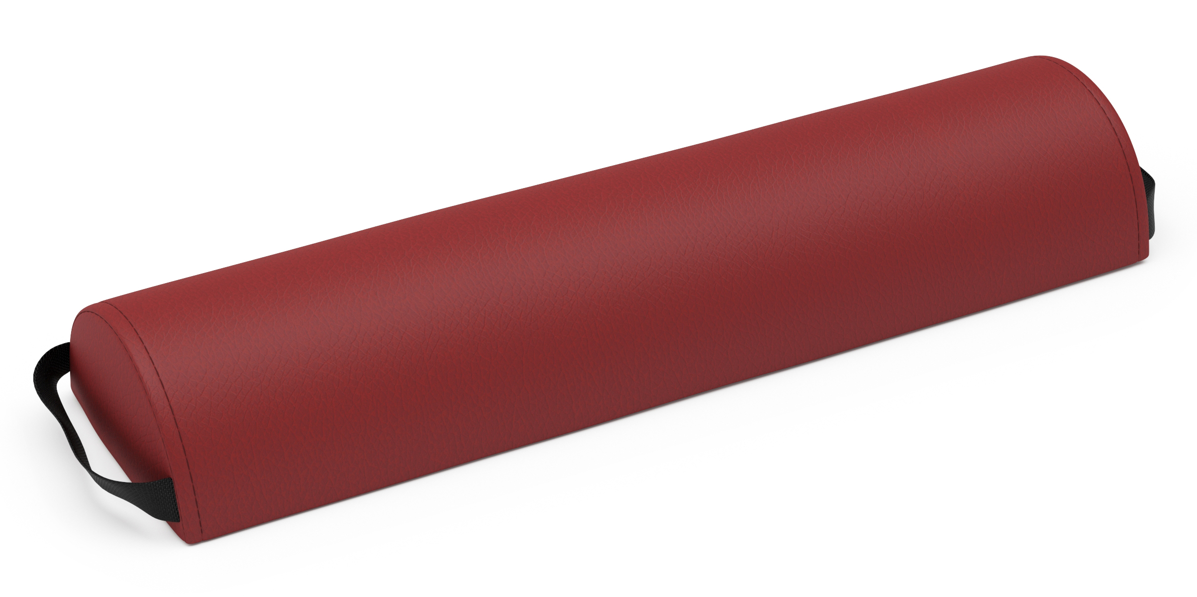 Nackenrolle halbrund 66 cm rot