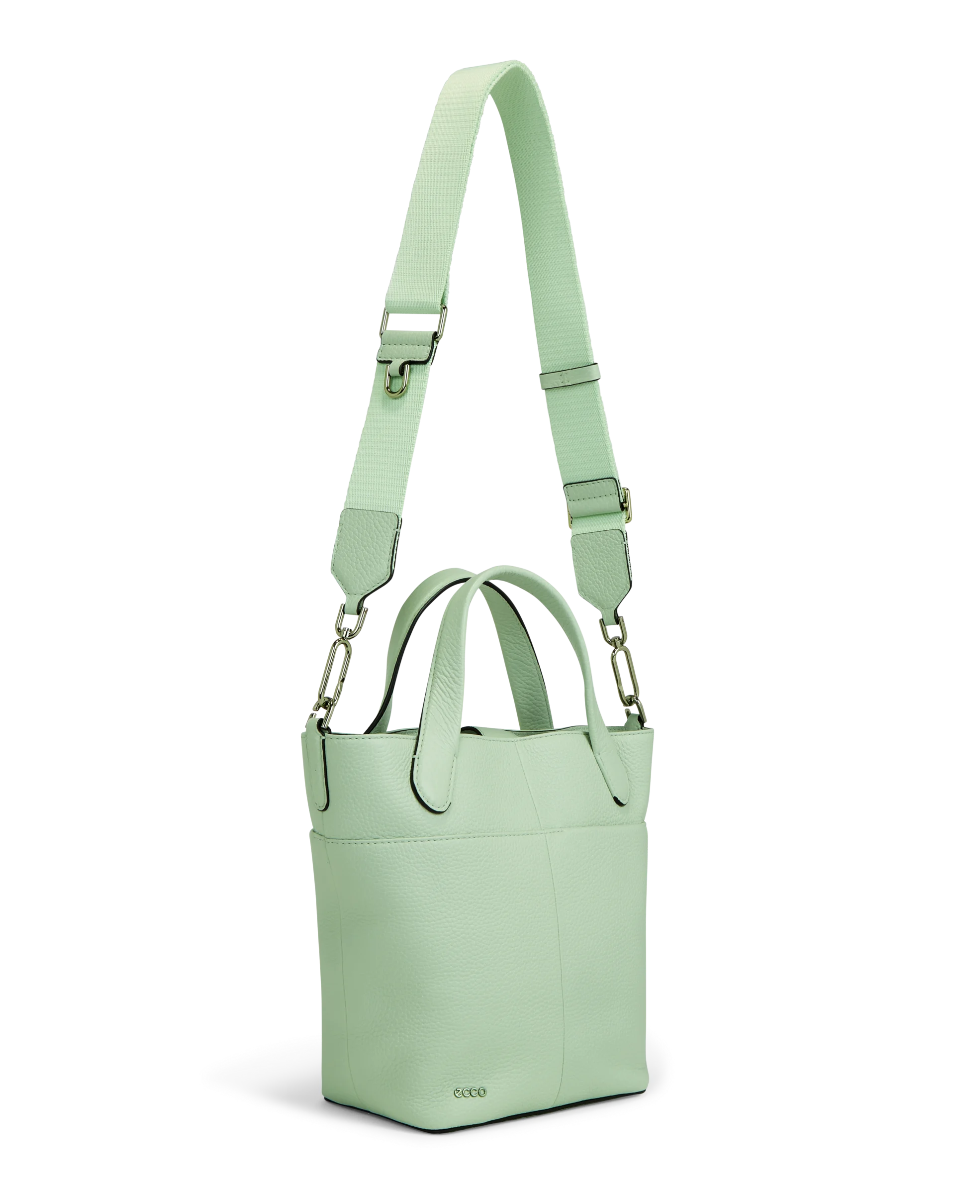 ECCO Tote Shopper aus Leder Grün