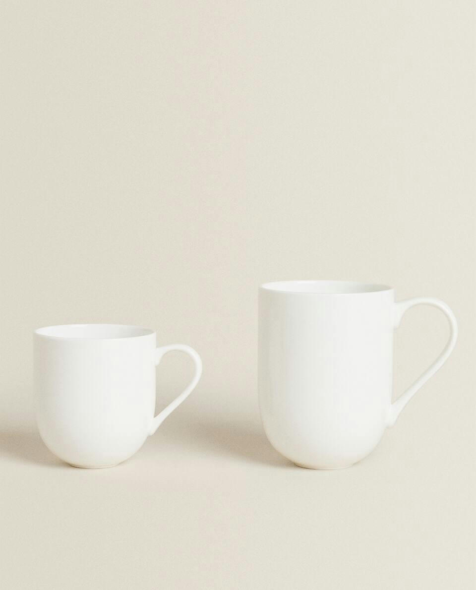 CANECA DE PORCELANA BRANCA