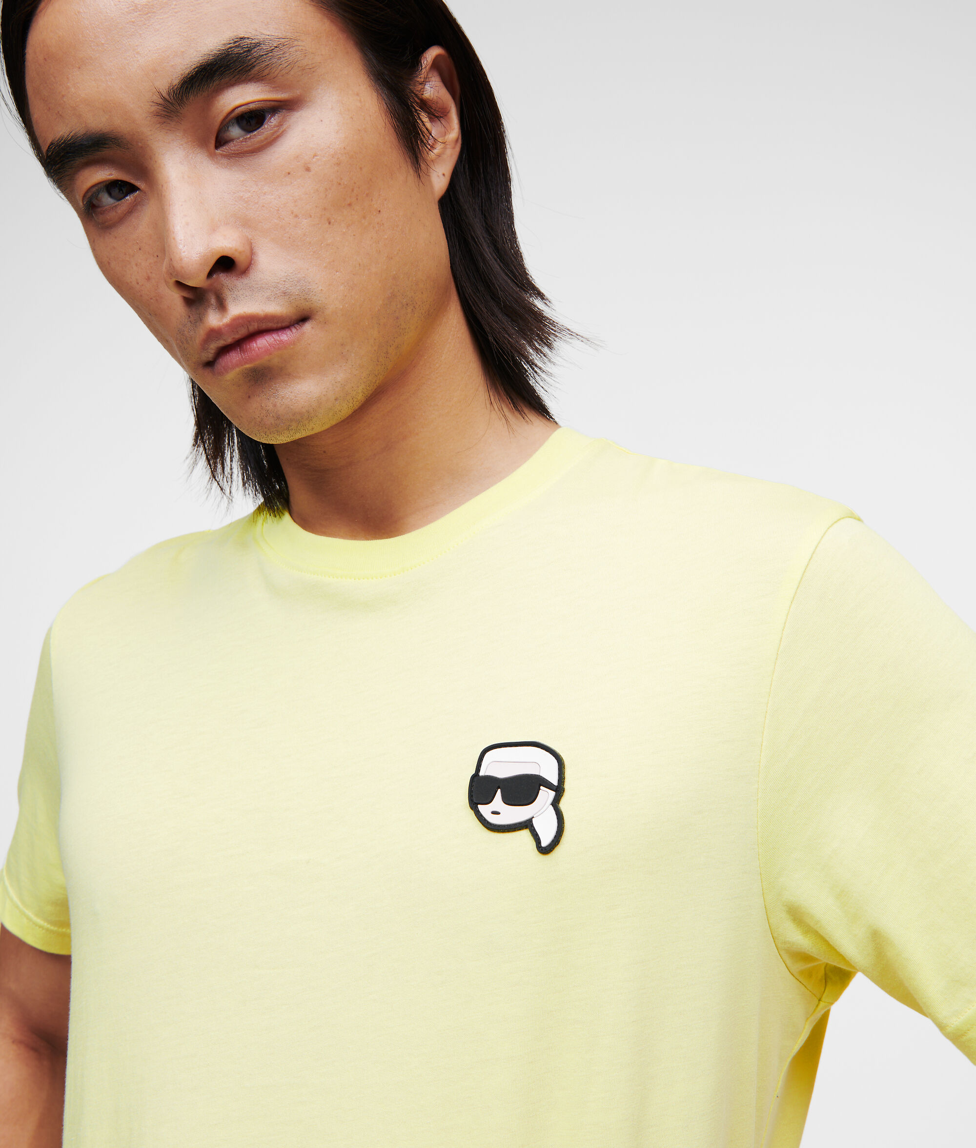 T-SHIRT KARL IKONIK AVEC EMPIÈCEMENT