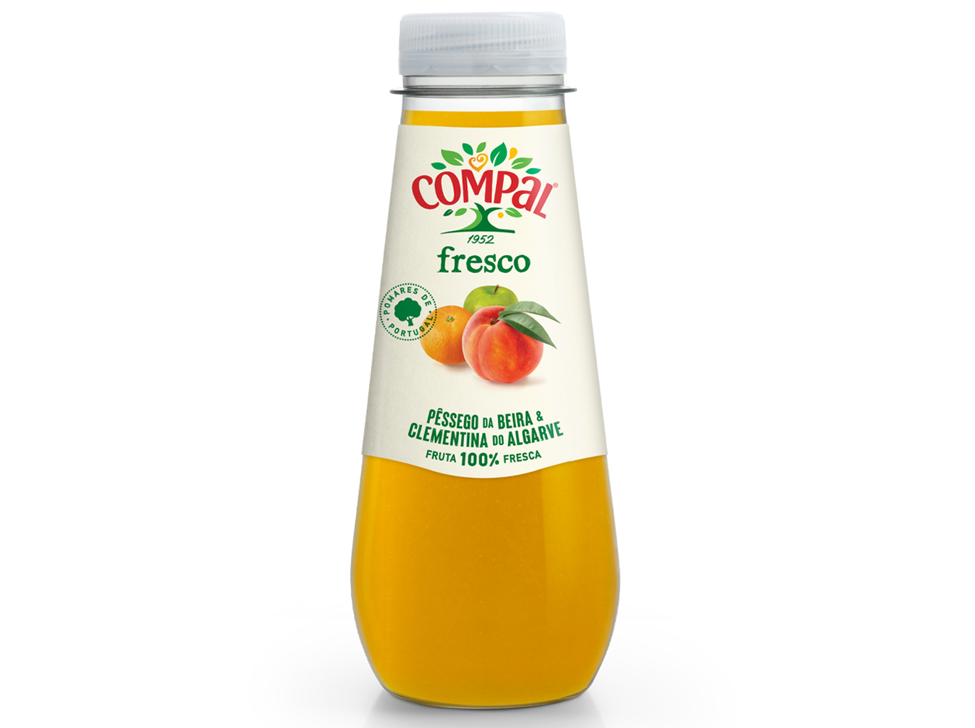 SUMO COMPAL PÊSSEGO E CLEMENTINA 250ML