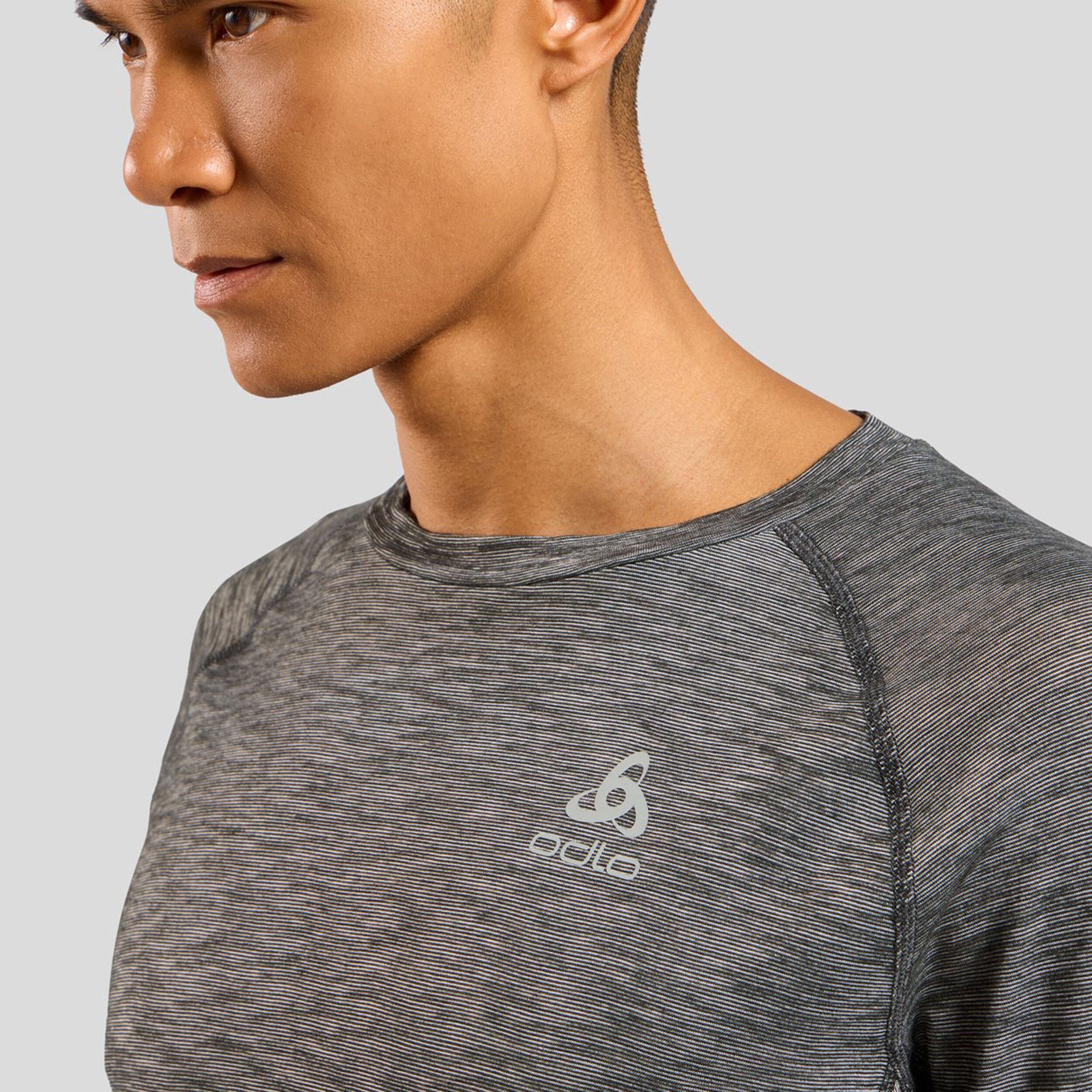 Odlo X-Alp PW 115 Haut Manches Longues Hommes - Gris