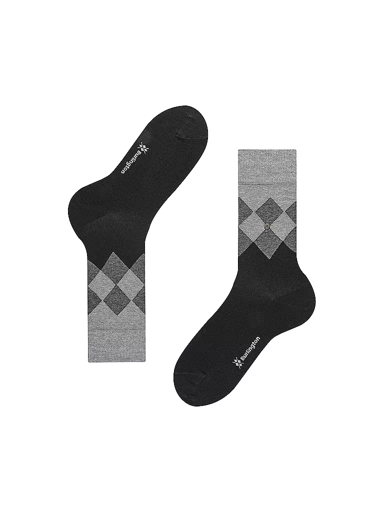BURLINGTON Herren Socken HAMPSTEAD 40-46 black schwarz