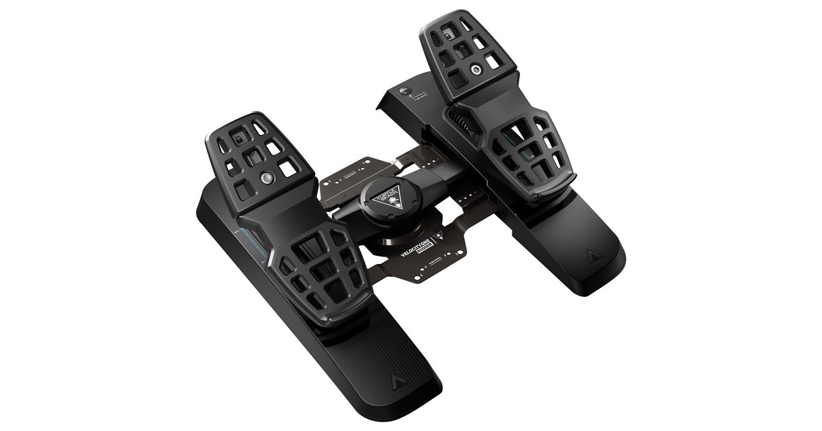 Turtle BeachVelocityOne Rudder pedalen  (Zwart, Windows 10/11 PC | Xbox Series X|S | Xbox One)