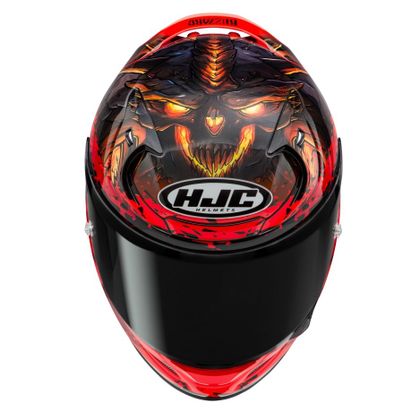Casque Hjc RPHA 12 - DIABLO BLIZZARD - Noir / Rouge