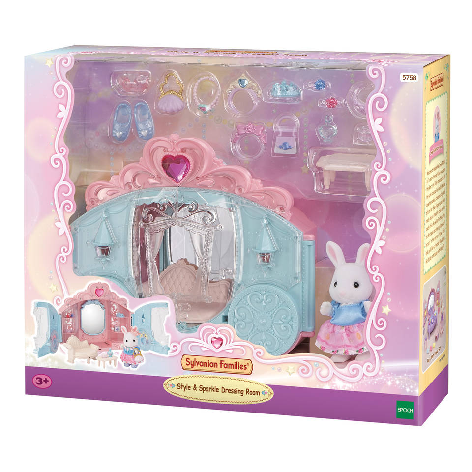 Sylvanian Families schitterende kleedkamer koets 5758