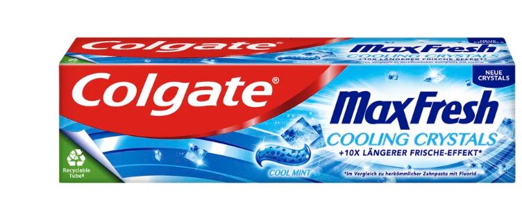 Colgate Zahnpasta Max Fresh 75ml MHD:30.12.24
