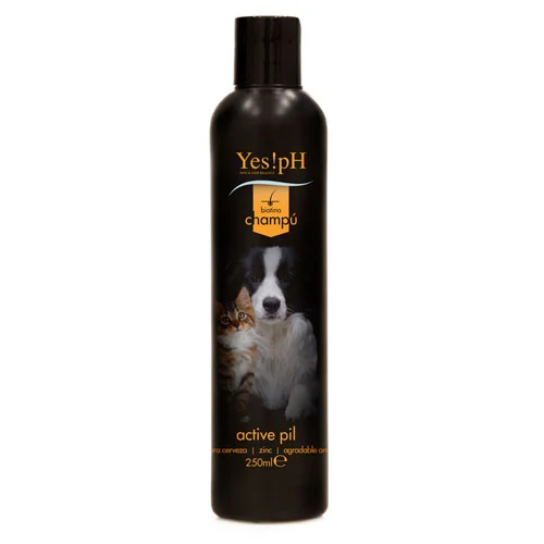 Sim! Shampoo pH Active Pil para cães e gatos.