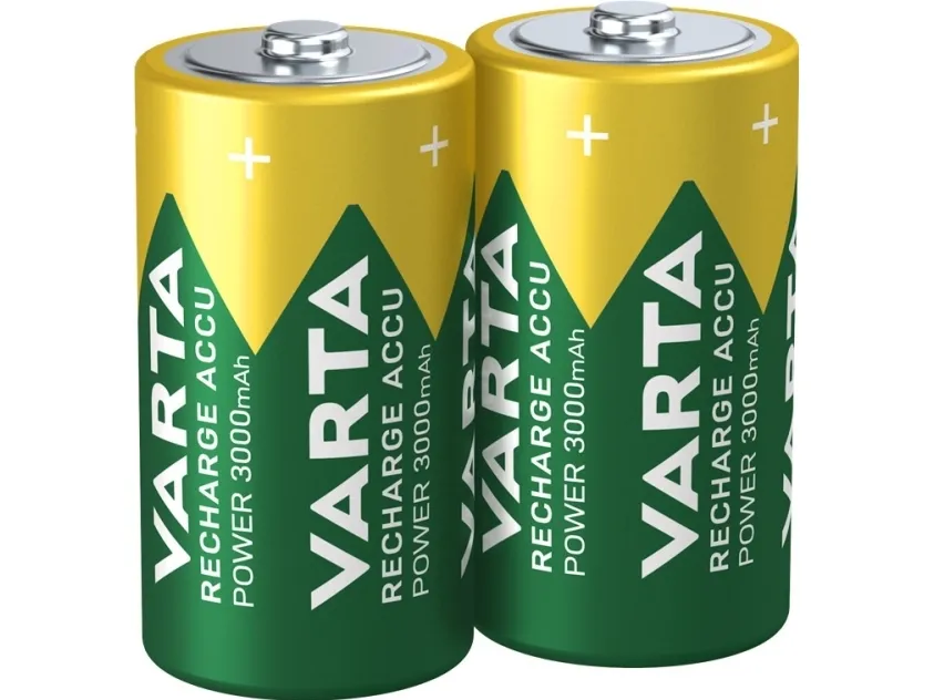Varta Power Accu - Batteri 2 x C - NiMH - (genopladelige) - 3000 mAh