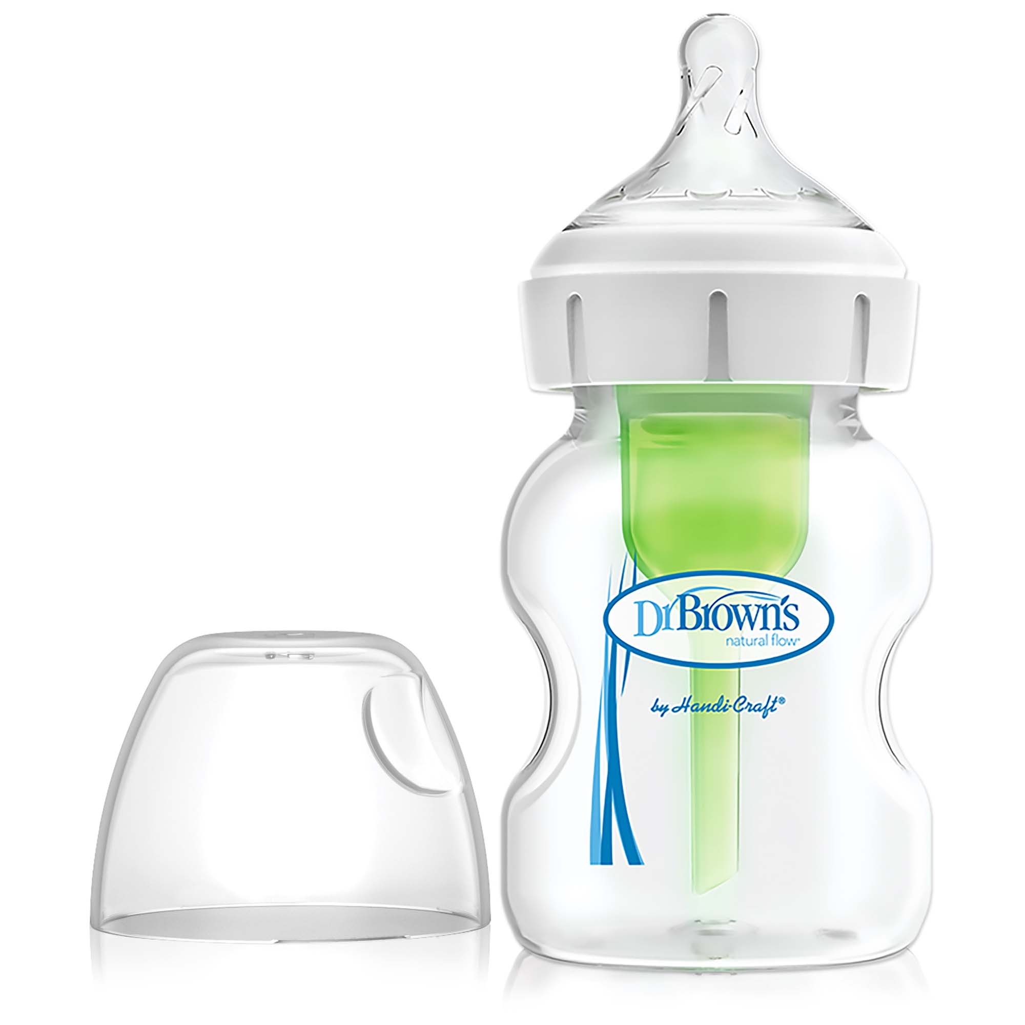 Dr. Brown's Options+ Brede halsfles 150ml transparant