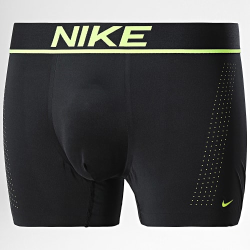 Boxer Dri-FIT Essential Micro KE1150 Noir Jaune Fluo