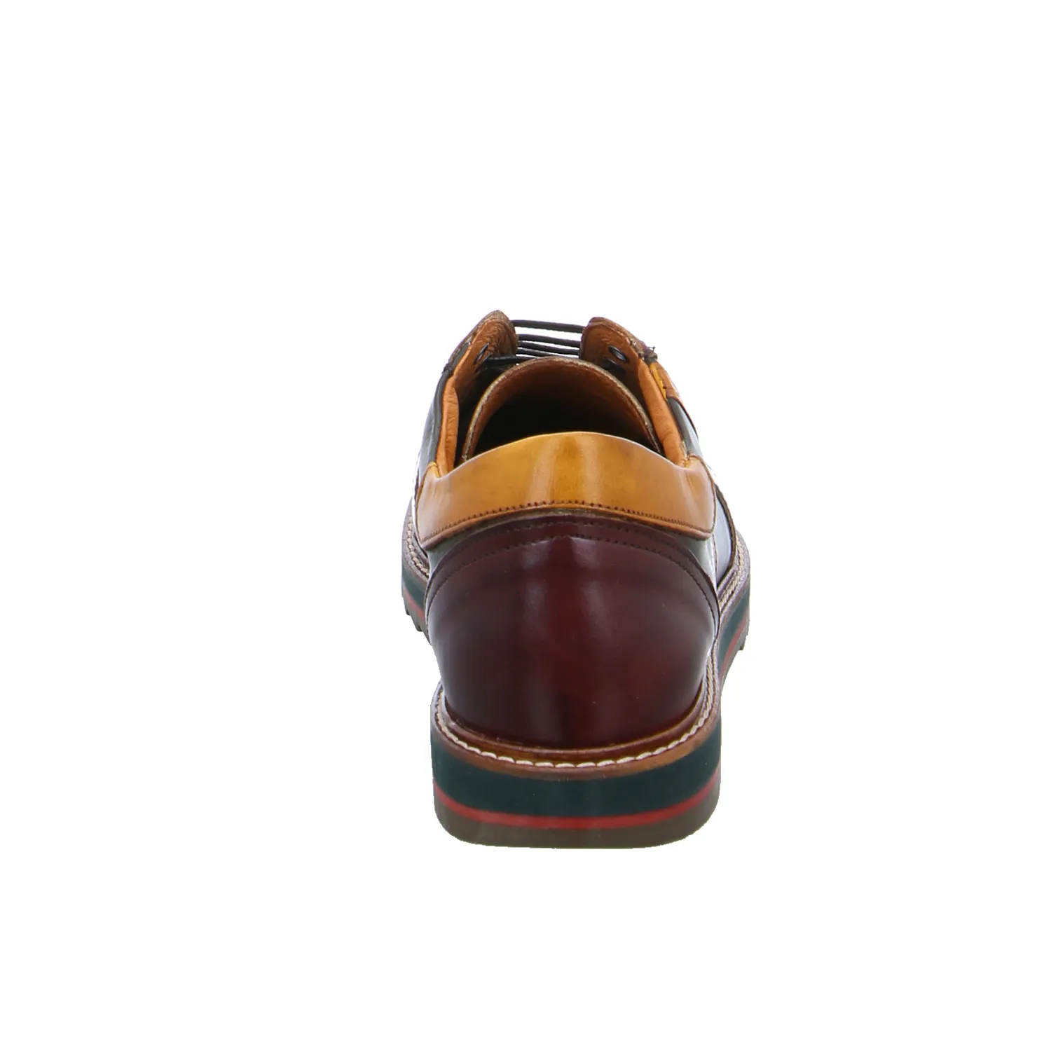 EXTON Halbschuhe Sneaker Grün Leder
