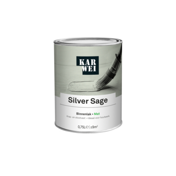 KARWEI binnenlak mat silver sage 750 ml