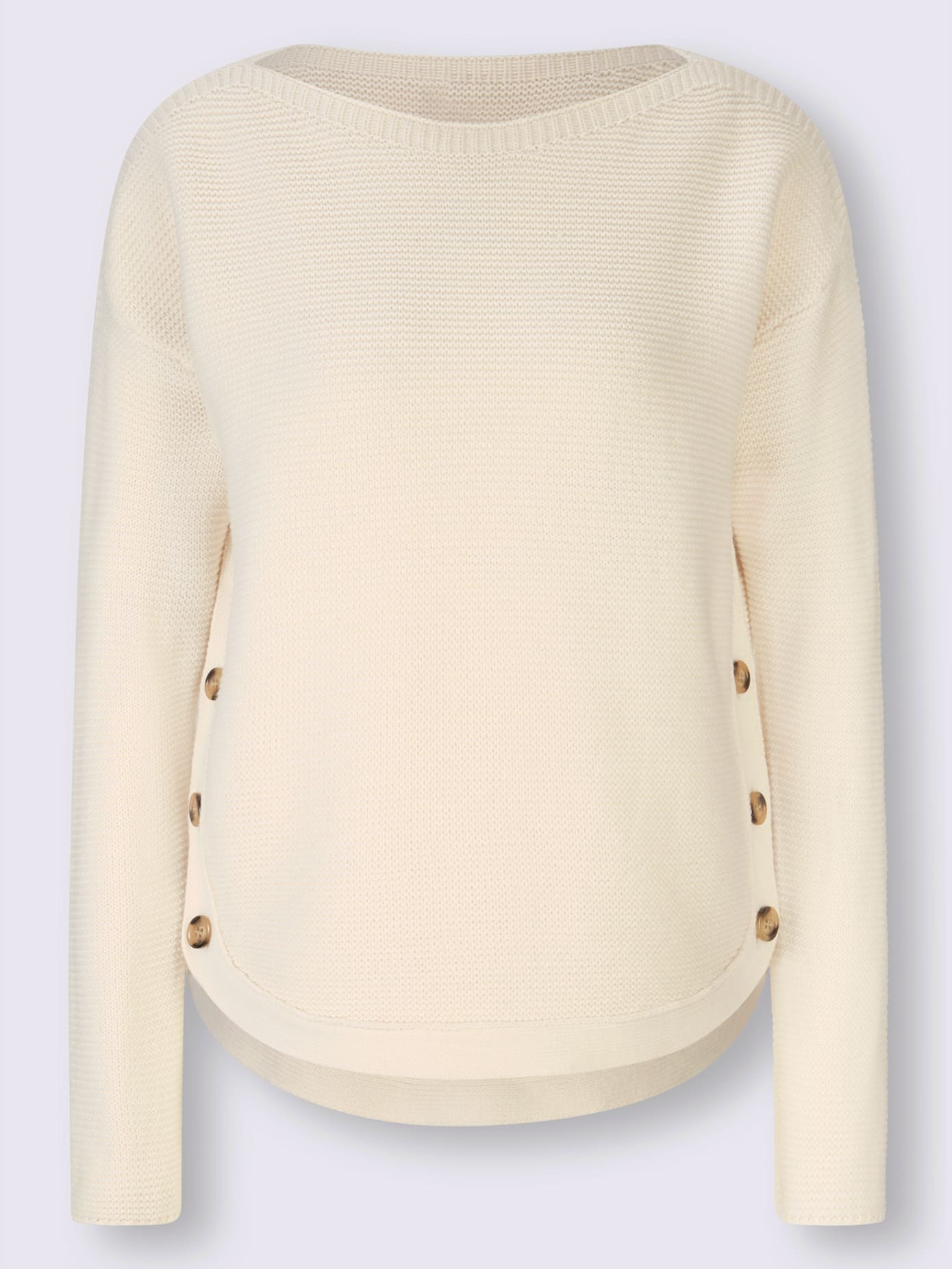 Pull superbe motif en côte perlée