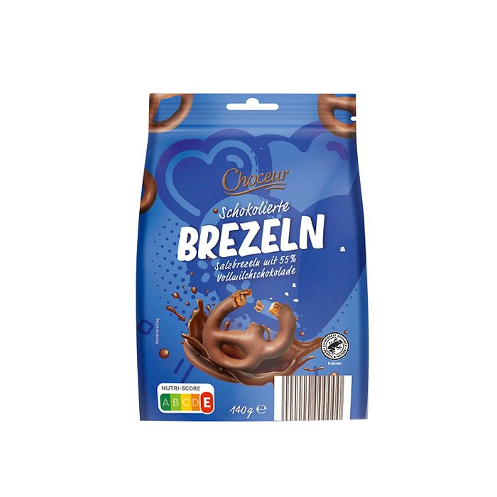 CHOCEUR Schoko Brezel Vollmilch 140 g