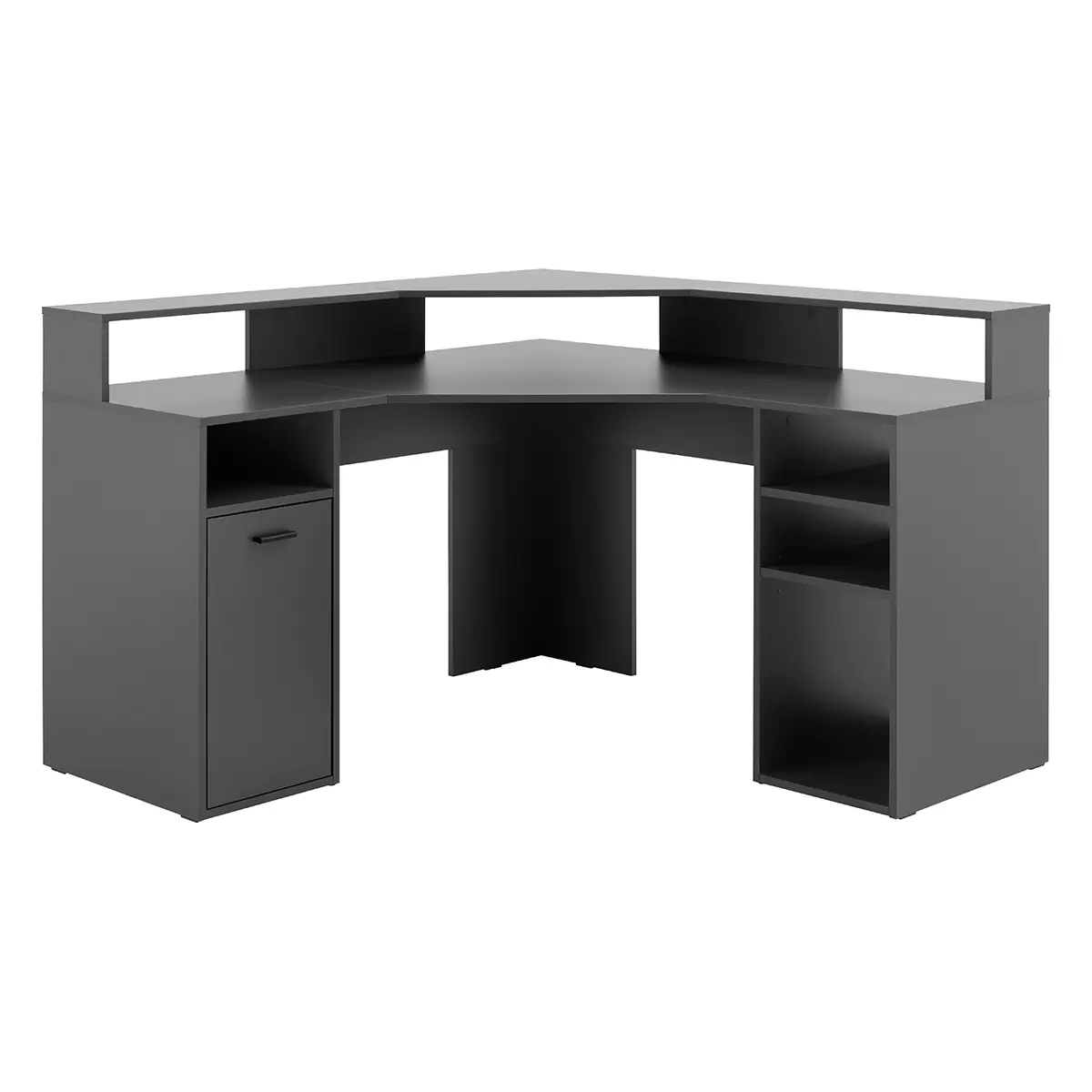 Eckschreibtisch Gaming Pro Anthrazit