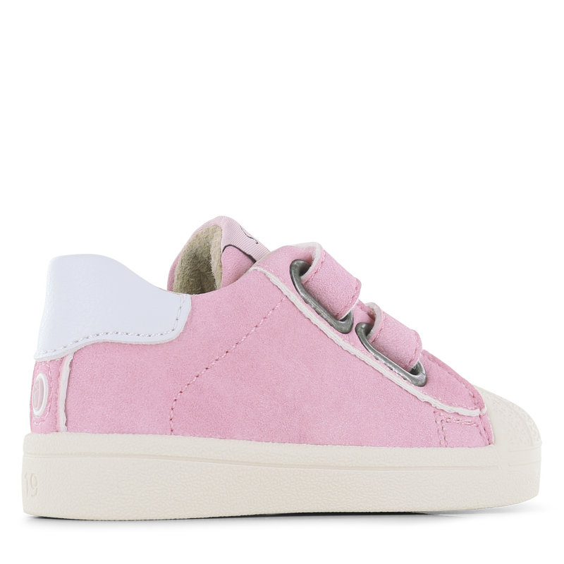 Shoesme roze sneakertje Microfiber leer | Meisjes schoenen