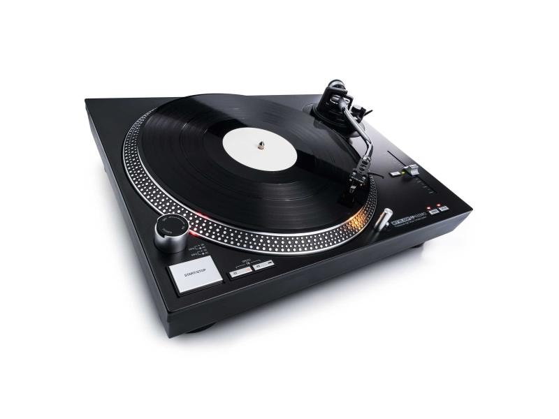 Reloop Plattenspieler RP-4000MK2 Schwarz DJ-Plattenspieler mit quarzgesteuertem High-Torque-Direktantrieb