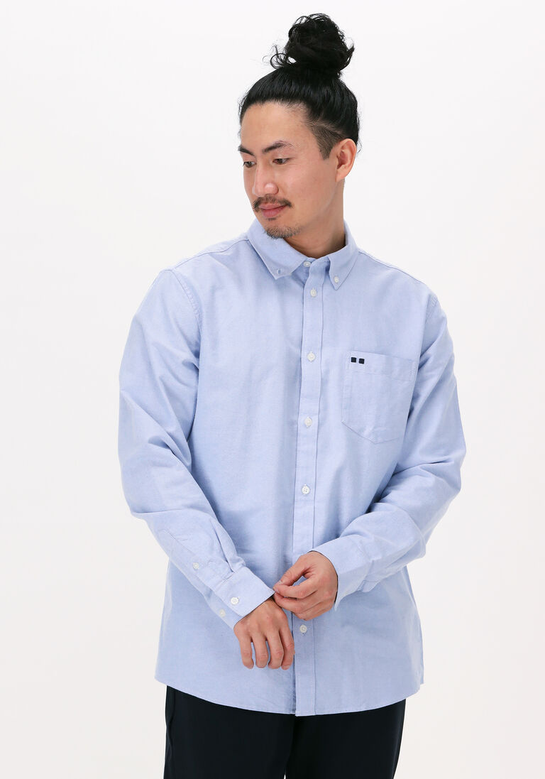 MINIMUM lichtblauwe minimum casual overhemd charming 9098