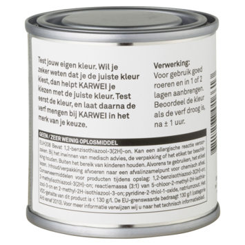 Karwei Kleurtester binnenlak hoogglans 100 ml