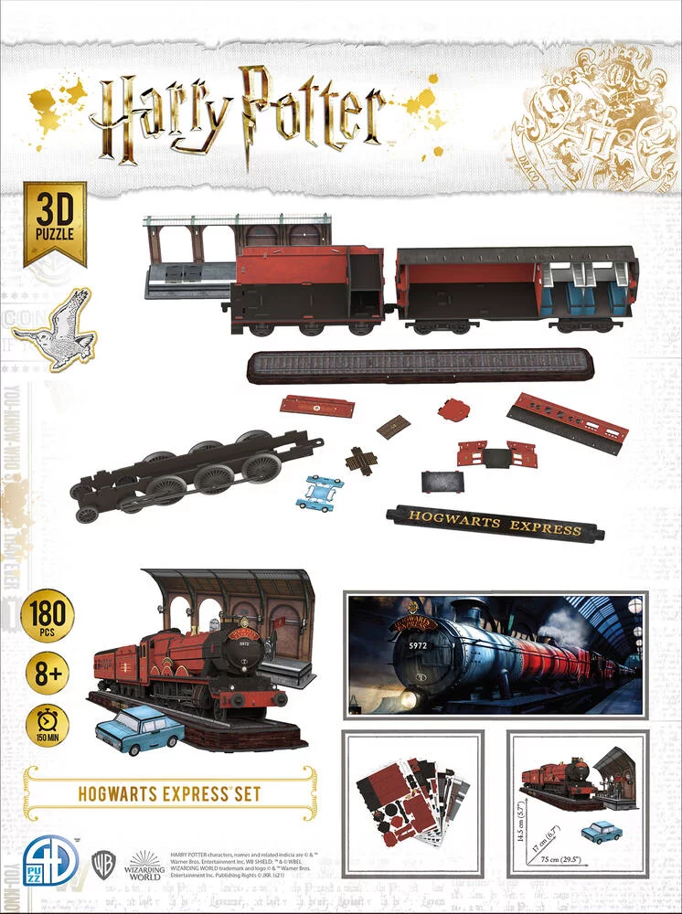 HARRY POTTER - PUZZLE 3D  LE POUDLARD EXPRESS™