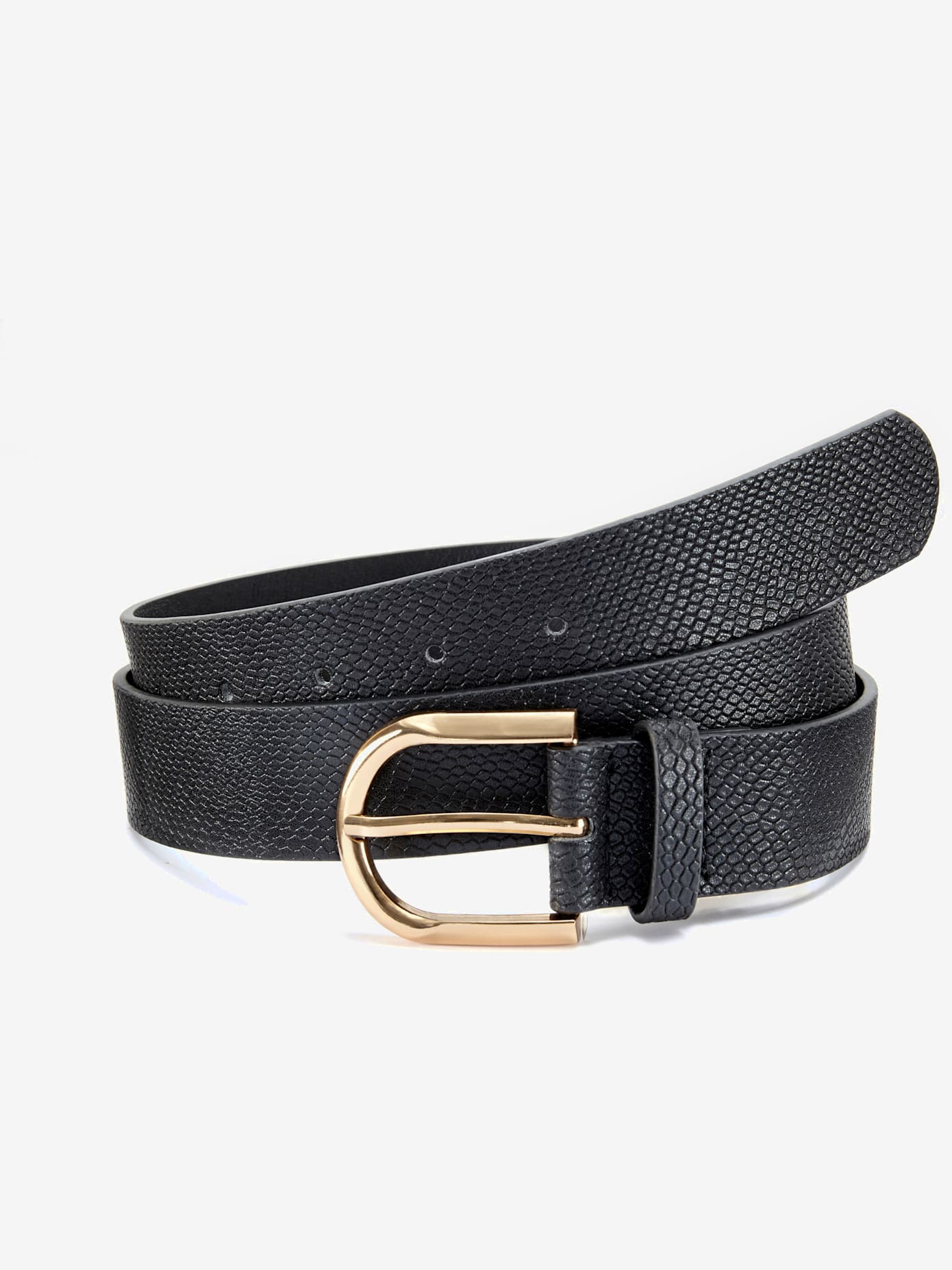 Ceinture hanches ceinture au look métallisé tendance avec motif animal en relief