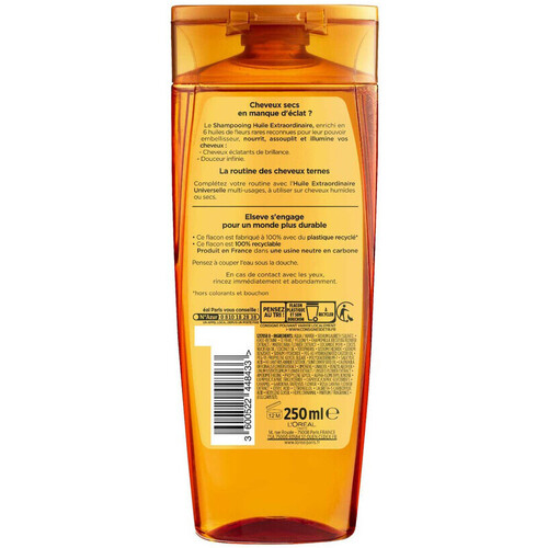 L'oréal - Champú Elseve Nutrición Brillo Aceite Extraordinario Otros