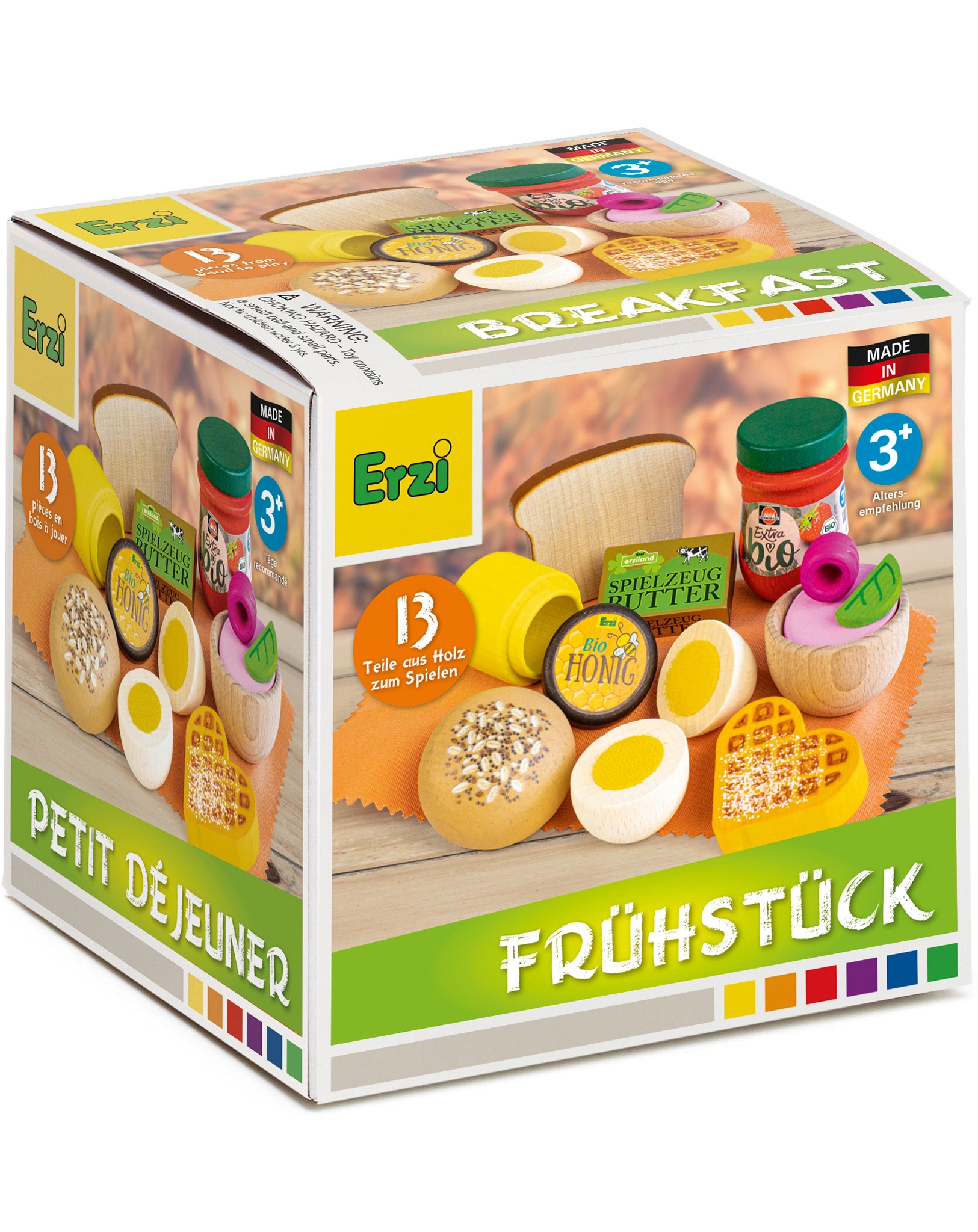 Kaufladenzubehör FRÜHSTÜCK 11-teilig