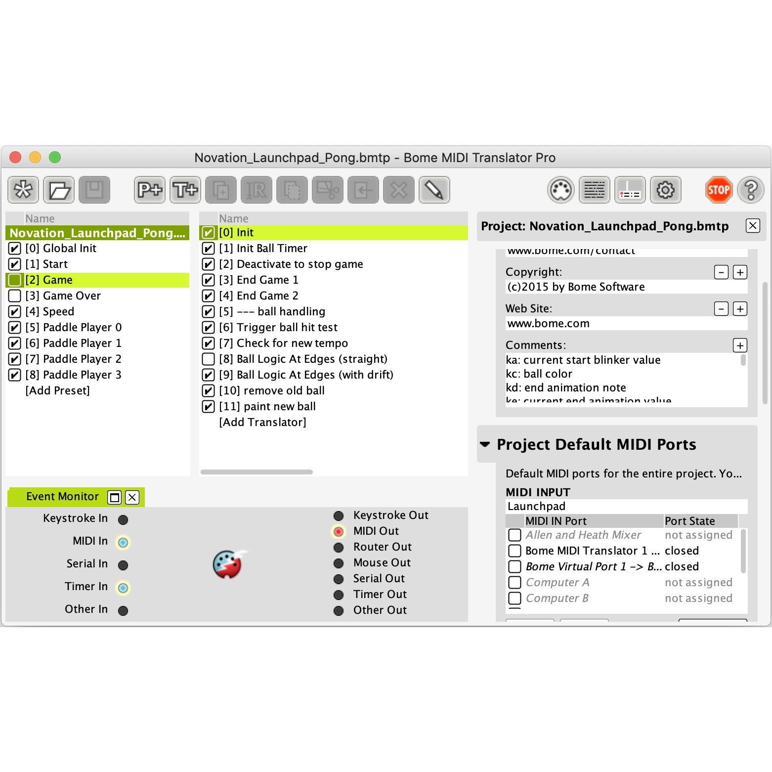 Bome MIDI Translator Pro (download)