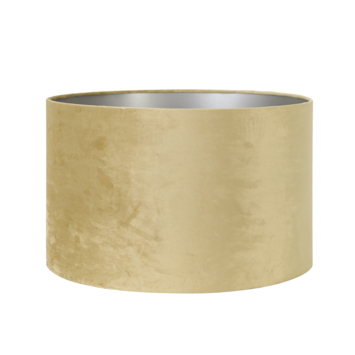 Lampenkap velours goud Ø35x23 cm