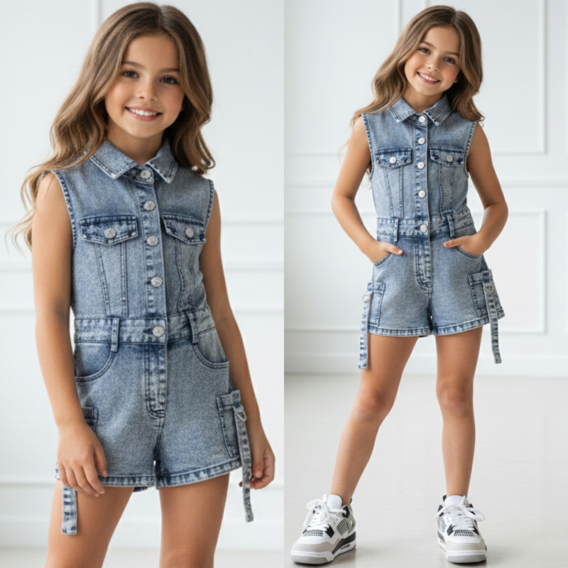 Ultimate denim jumpsuit - blauw