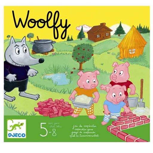 Djeco Ulven Woolfy & De 3 Små Grise
