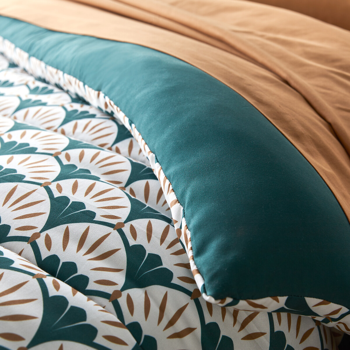 LA REDOUTE INTERIEURS<br>Edredão de microfibra estampado, Milanor