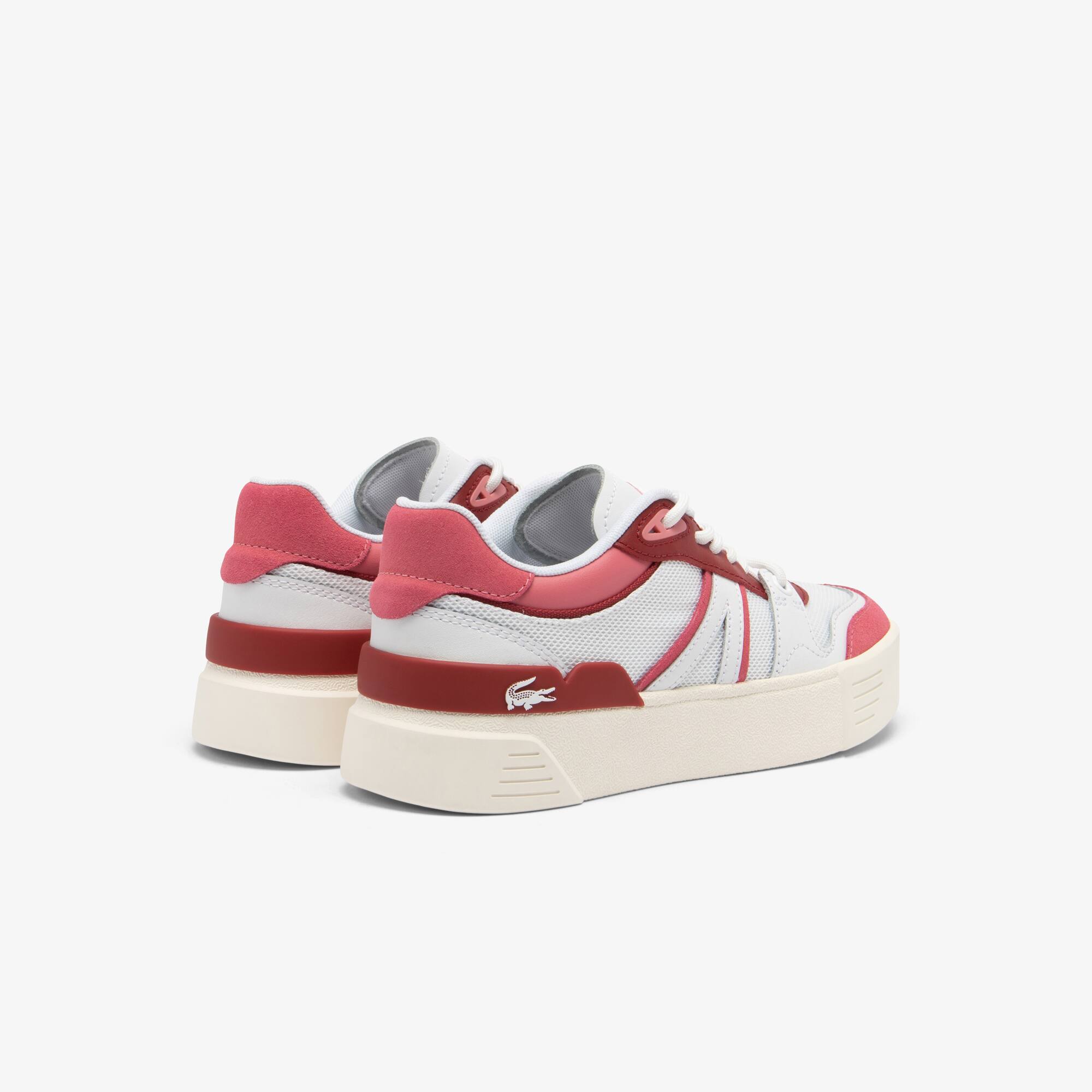 Sneakers L002 Evo femme en cuir et mesh Sneakers - Blanc - Lacoste - Femme