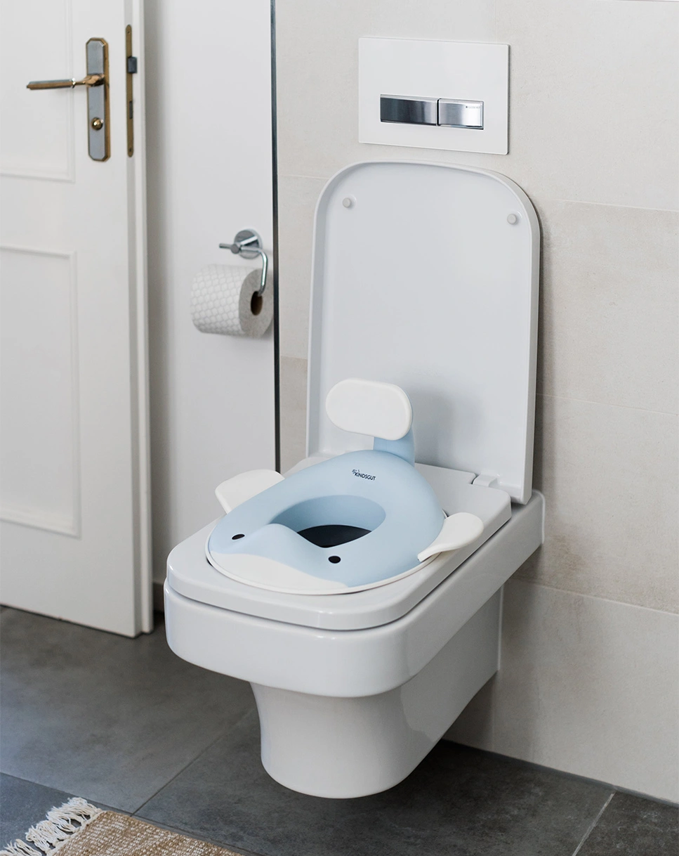 Toilettenaufsatz WAL in hellblau