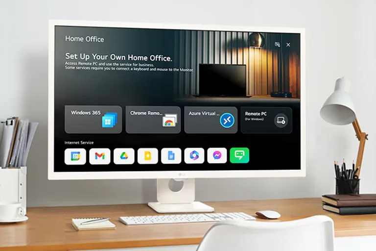 LG MyView Smart Monitor 27SR50F-W Écrans de bureau et professionnels
