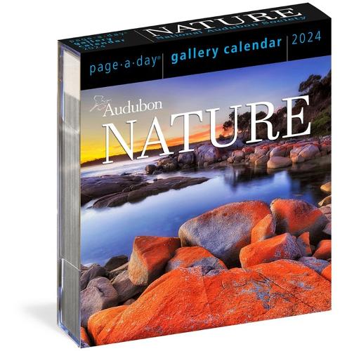 Audubon Nature Page-A-Day Gallery Calendar 2024: The Power and Spectacle of Nature Captured in Vivid, Inspiring Images (Calendar)