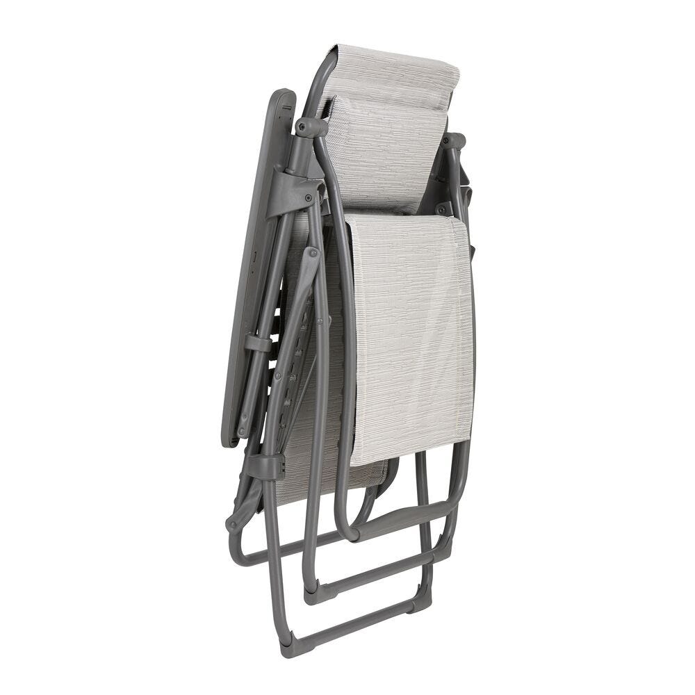 Zero-Gravity-Relaxliege Futura Batyline® Duo Grau Galet