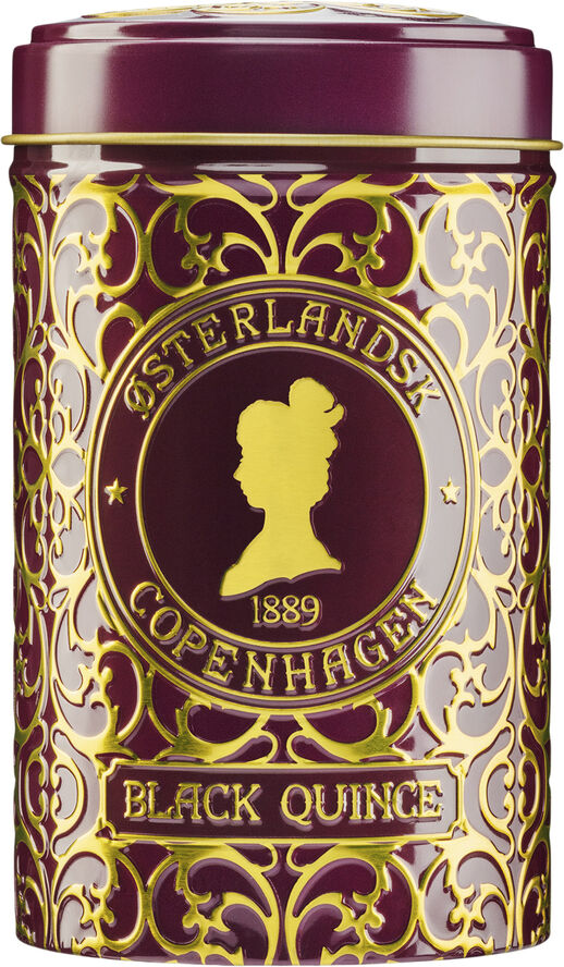Østerlandsk Tehus Black Quince Tea, 125g dåse No_color