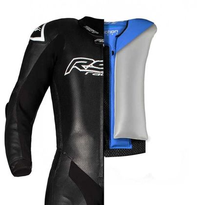Combinaison Airbag RST V4.1 EVO KANGAROO - Noir