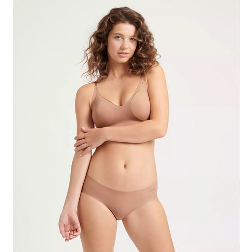 Sloggi ZERO Microfibre 2.0 Hipster Trusser, Cameo Brown, M
