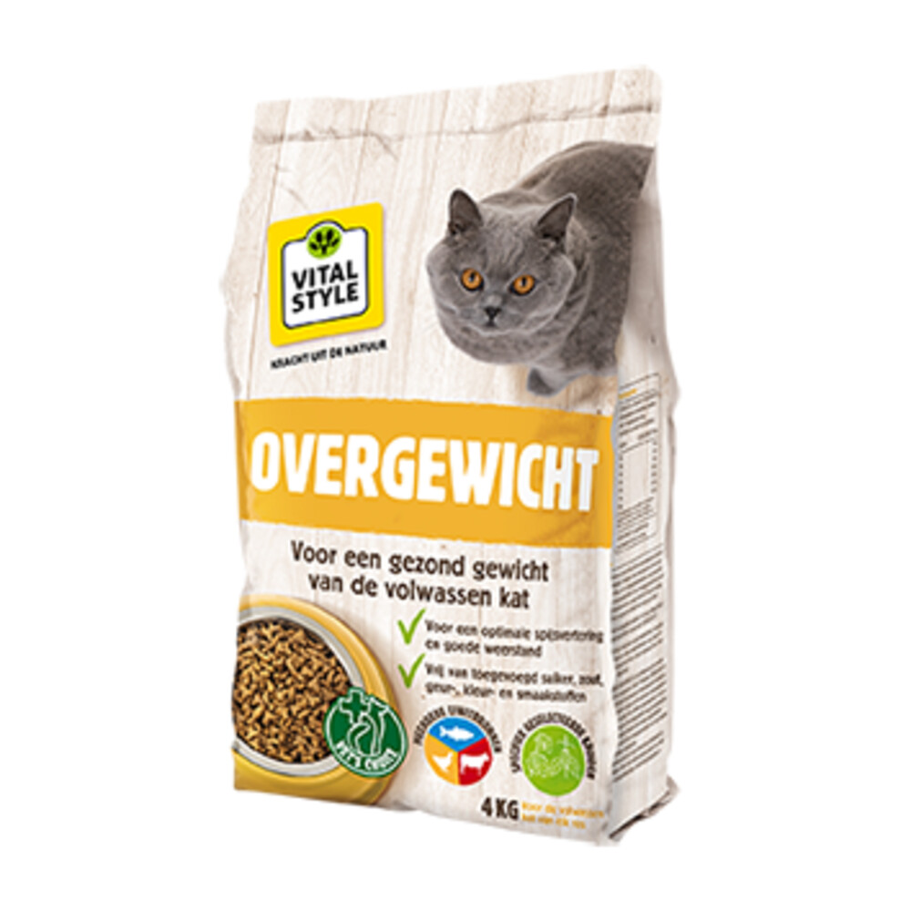 VITALstyle Kattenvoer Overgewicht 4 kg