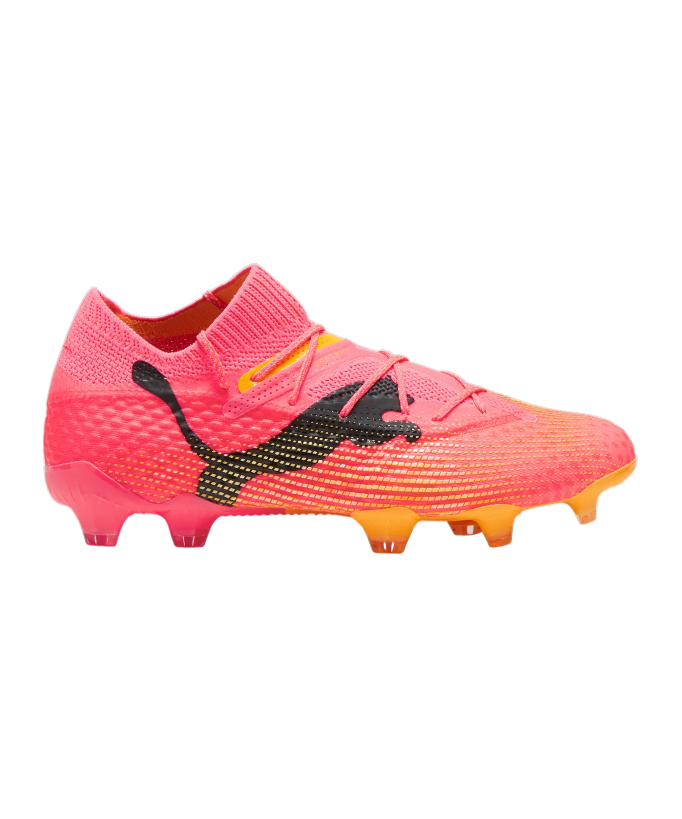 PUMA FUTURE 7 Ultimate FG/AG Damen The Forever Faster Rosa Schwarz F03