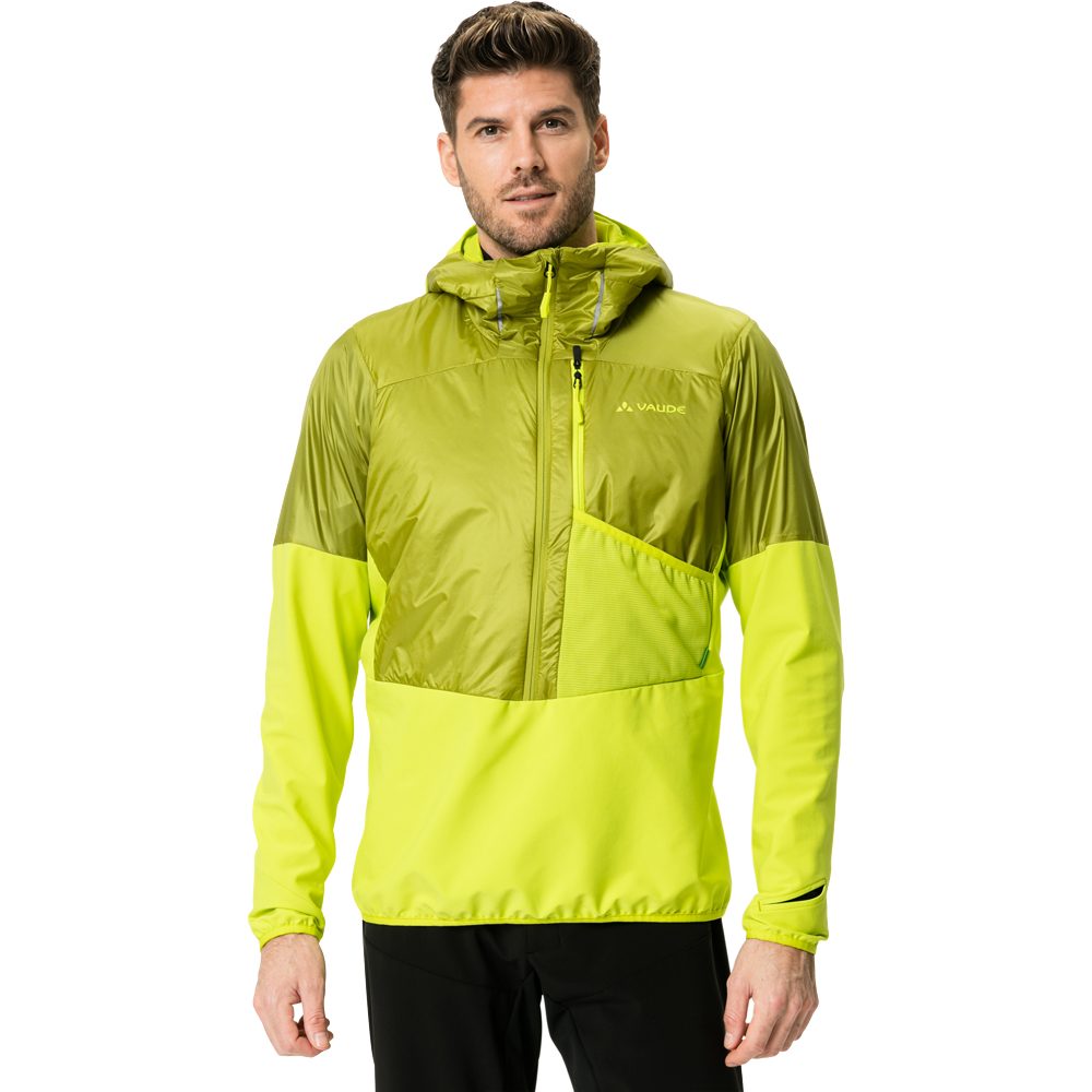 VAUDE Larice Halfzip Jacke Herren wild lime