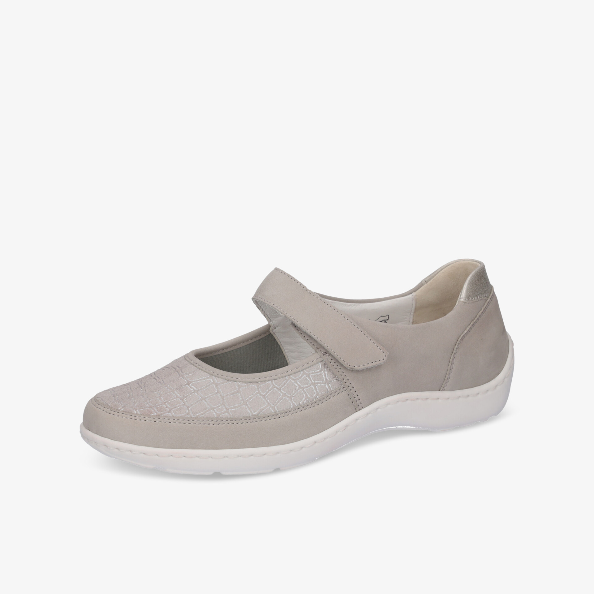 waldläufer Damen Halbschuhe grau